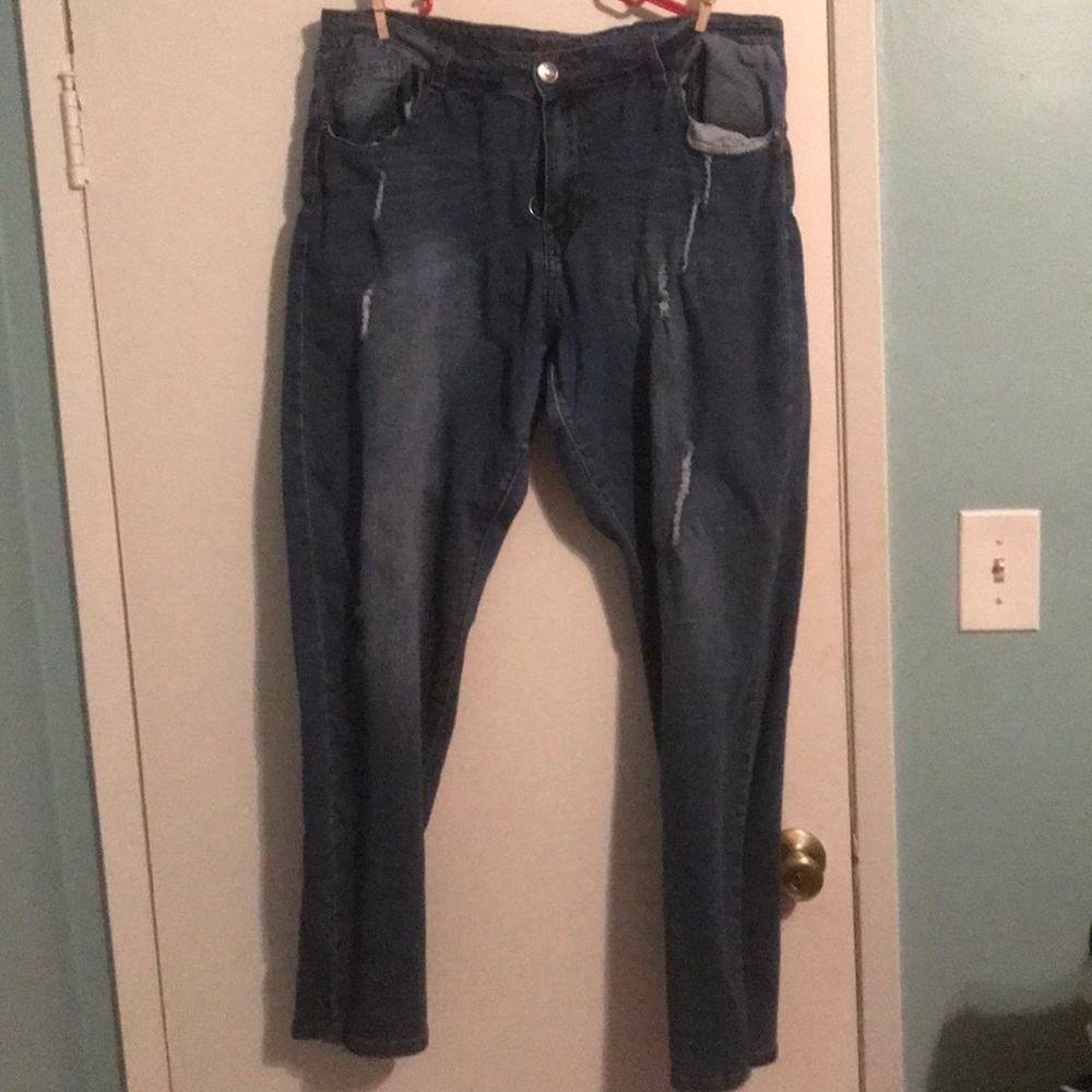 Size 20 blue jeans